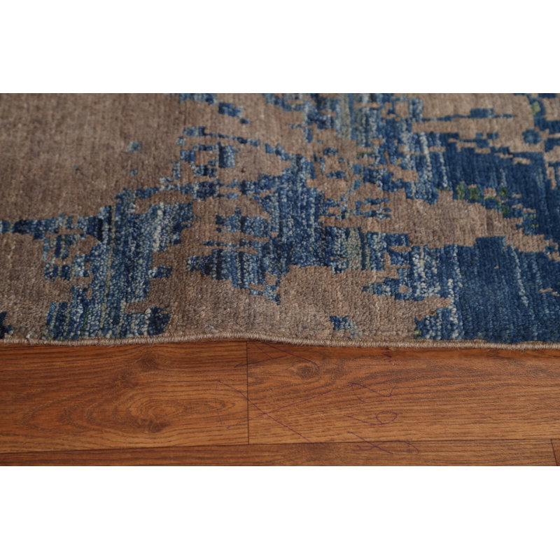 Tapis abstrait en laine Gabbeh Kashkoli