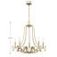 Lustre 5 lumières en laiton noble Lombard-1144424884-1144424891
