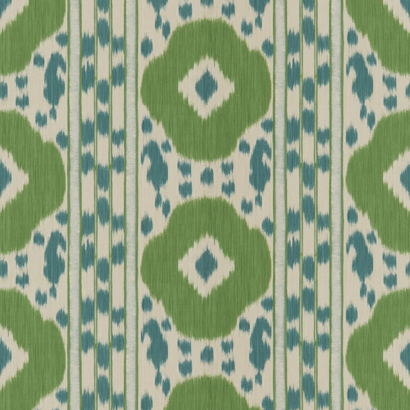 Cape Comorin Varkala Performance Fabric, Teal/Green