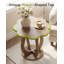 Table de bout en forme de fleur, table d'appoint Farmhouse