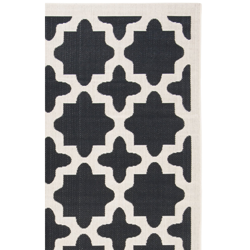 Herefordshire Performance Geometric Indoor/Outdoor Area Rug, Rectangle 9' x 12'