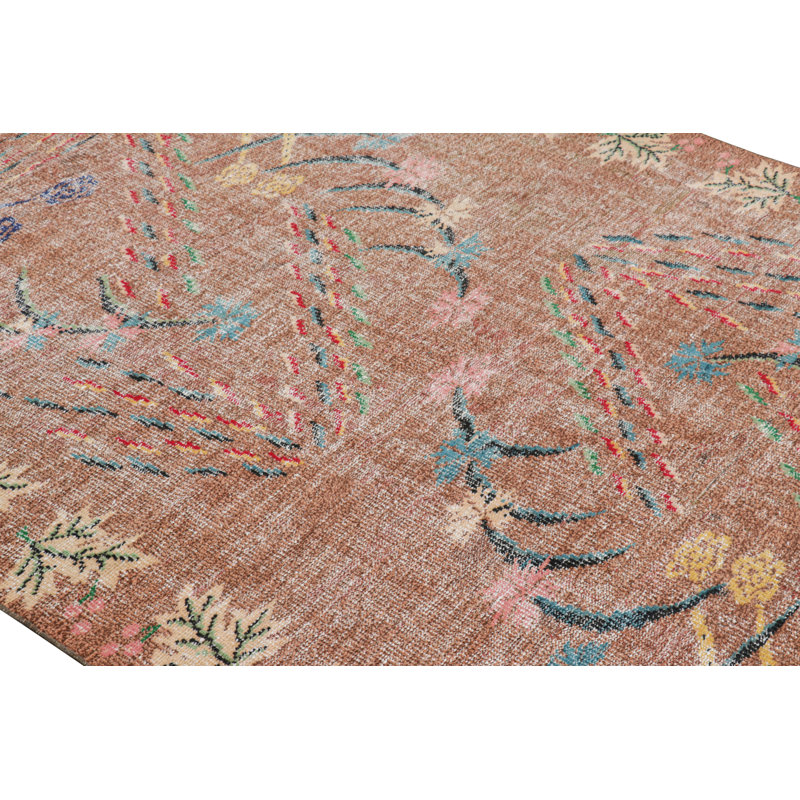 One-of-a-Kind 5'11”x8'10” Hand Knotted Area Rug