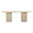 Tov Furniture Brut Travertine Pattern Indoor/Outdoor Dining Table-28821807