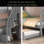 Full-Over-Full Bunk Bed With Twin Size Trundle, Storage And Guard Rail For Bedroom-360697737