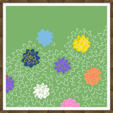 Chrysanthemums Giclee Print by Dana Gibson