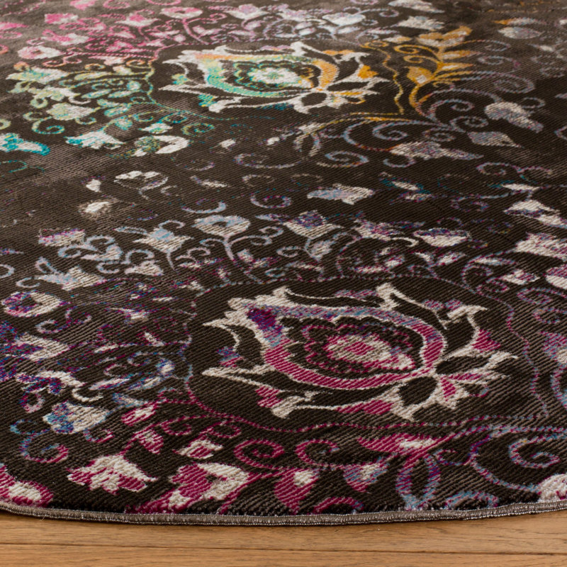 Tapis ikat Andy Performance, Rond 6 pi 5 po