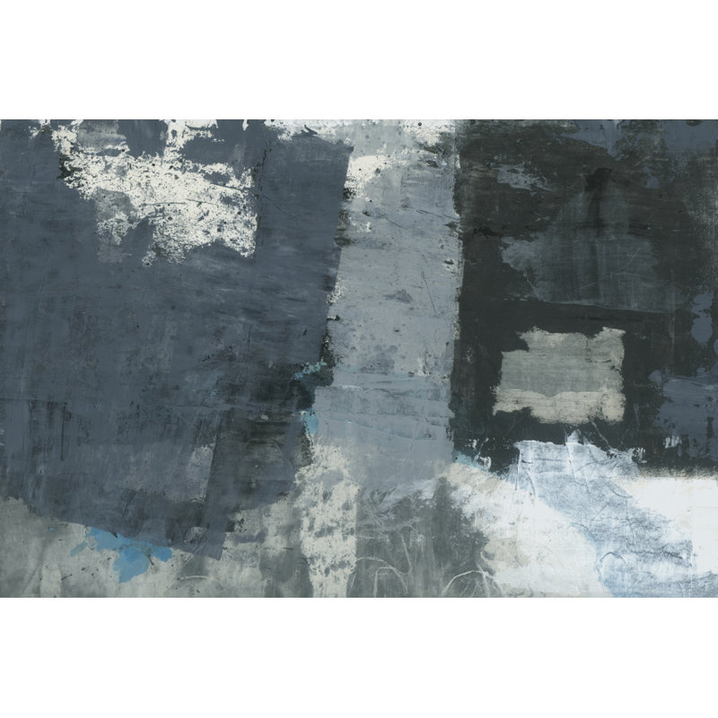 Shades Of Grey IV by Elena Ray - Wrapped Canvas Painting, 30cm H x 46cm W x 3.8cm D