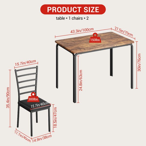 Dimensions du produit