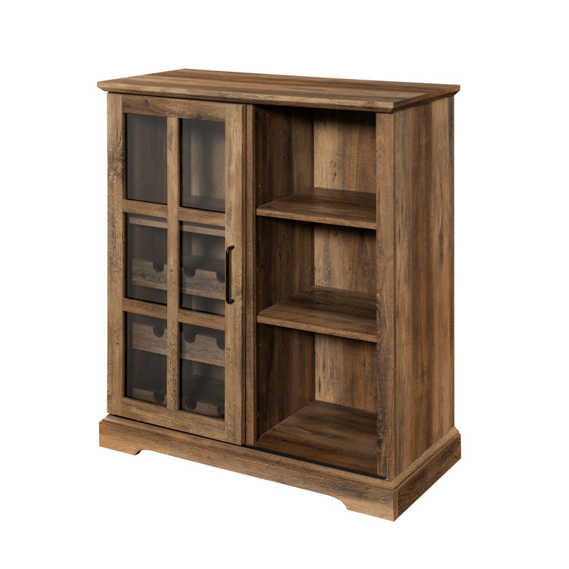 Macaire 80cm Bar Cabinet, Barnwood