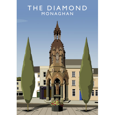 The Diamond Monaghan 1 Piece Wall Art