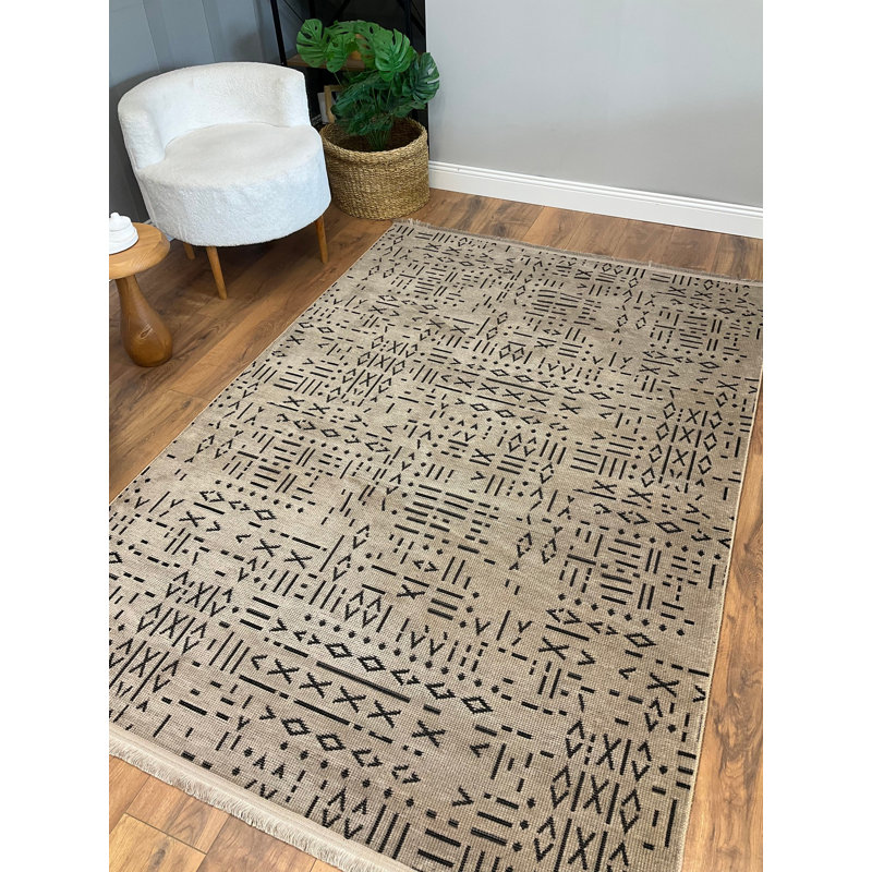 Amiliya Solid Colour Chenille Area Rug, Rectangle 24'2" x 16'8"