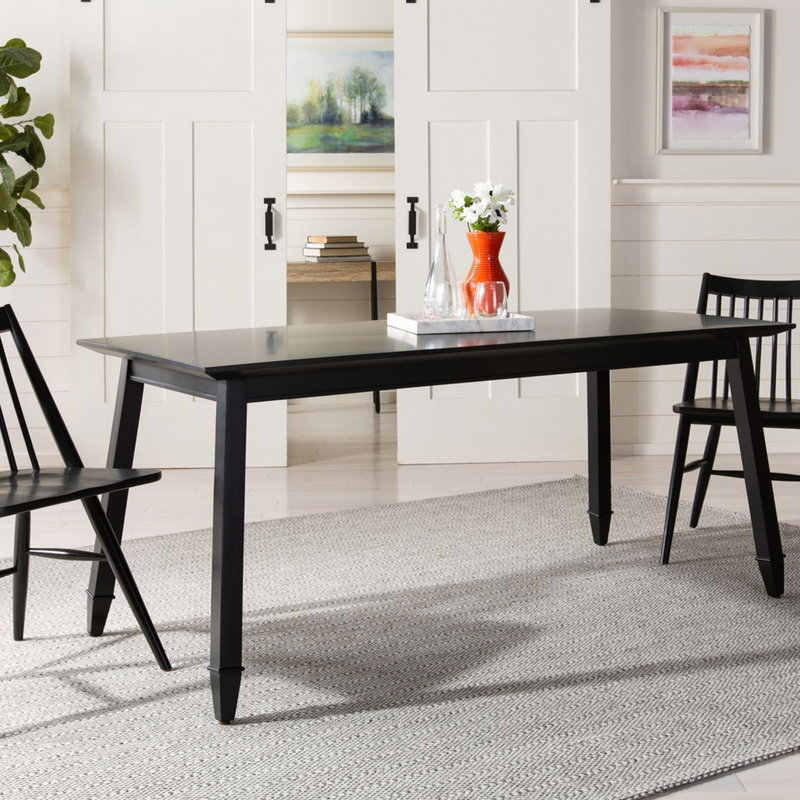 Lucca Dining Table, Black
