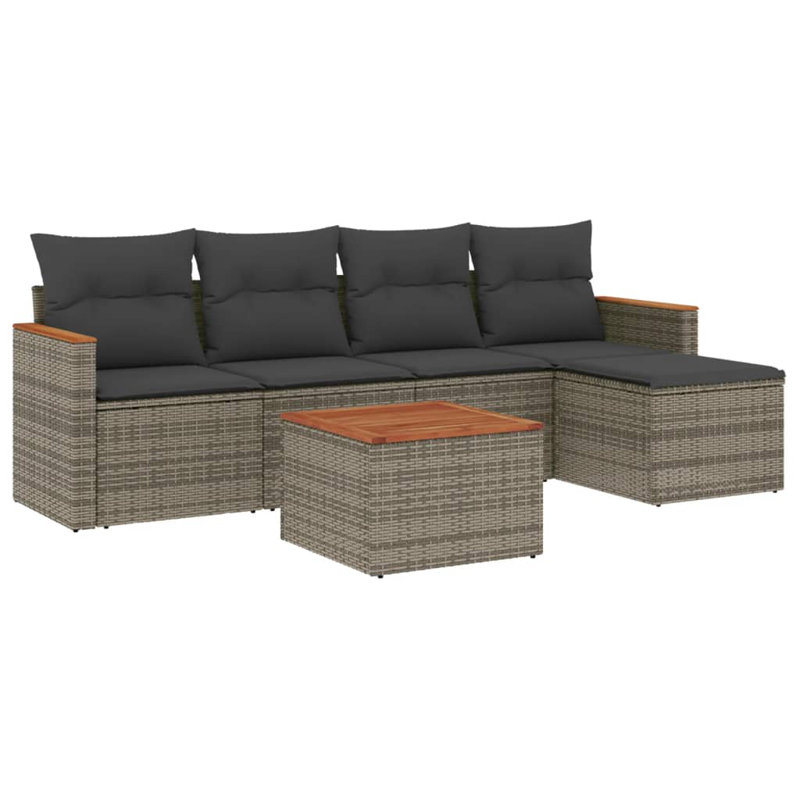  Garden Sofa Set Grey