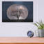 'Glowing Moonrise' by Lori Deiter, Metal Wall Art, 36"x24"-877841111