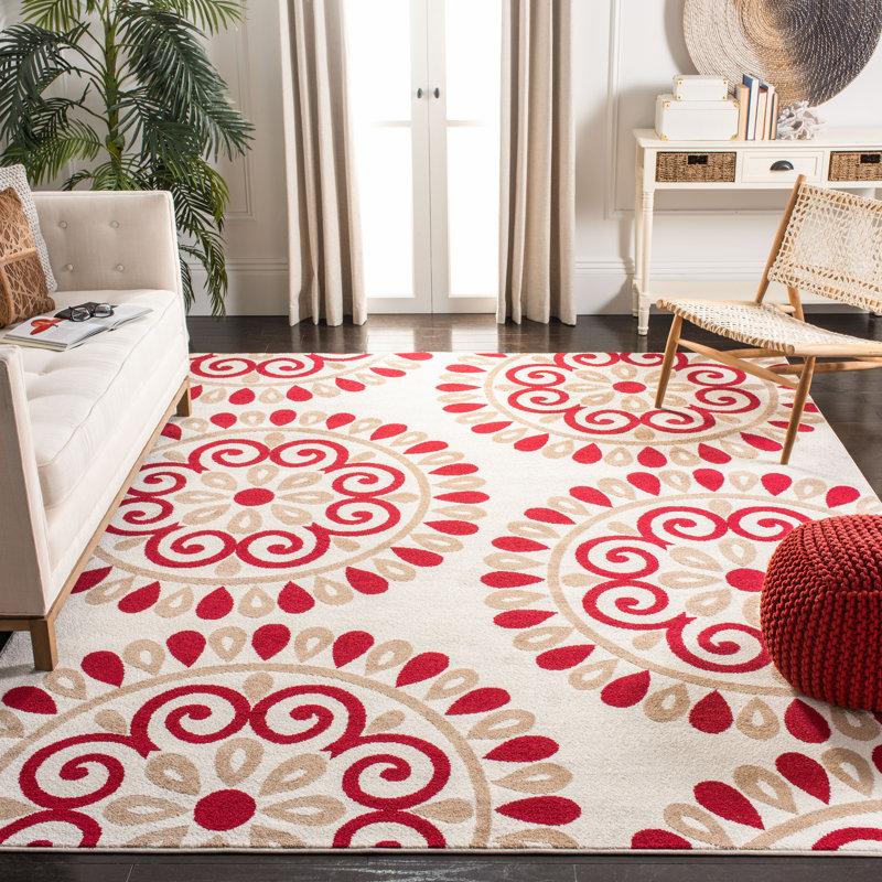 Farish Performance Floral Rug