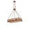 Rustic Lodge 6 - Light Vintage Copper Pool Table Lights Pendant