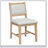 7-Piece Retro Dining Table Set for 6, Rectangular Wood with Upholstered Chairs for Comfort and Style in Dining Room and Kitchen-260354853-260354855