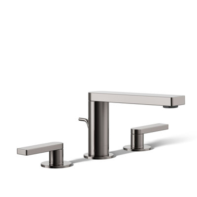 Composed Widespread Bathroom Faucet with Drain Assembly