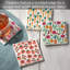 Ensemble de 4 sous-verres Fresh Veggies