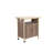 Outdoor Wicker Bar Cart, Patio Wine Serving Cart W/Wheels , Rolling Rattan Beverage Bar Counter Table W/Glass Top For Porch Backyard Garden Poolside Party-1112313805