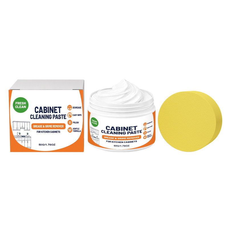 Storage basket Wooden Cabinet Cleaning Paste Is Made Of Multiple Materials With Degreasing And Scratch Free Properties It Can Quickly Dissolve Oil
