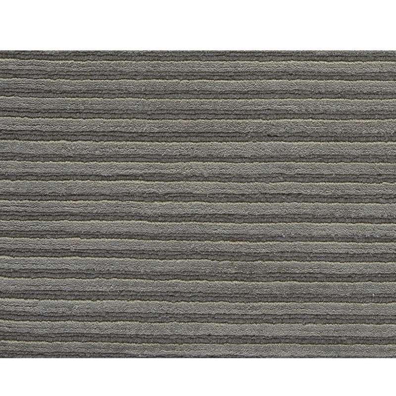 Tapis noué à la main ivoire / beige, Rectangulaire 3 pi x 5 pi