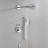 Thermostatic Shower Faucet with Rough in-Valve