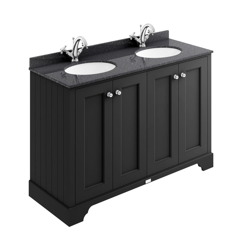 Bayswater 1218 mm Bathroom Vanity, Matt Black