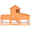 Bois de pin massif Tucker Murphy Pet ™ 66,9 po x 24,8 po x 44,5 po