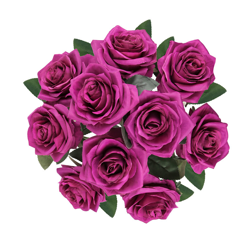 Jaafer Rose Arrangement, Fuchsia