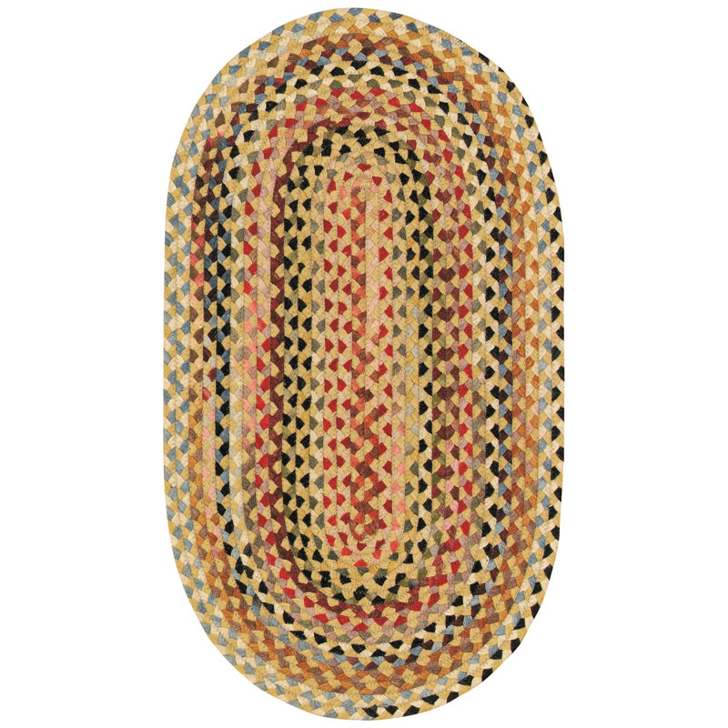 Nikolai Wool Indoor Rug, Oval 4' x 6'