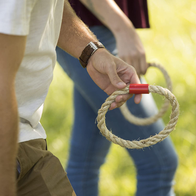 Birch Lane™ Solid Wood Washer And Ring Toss