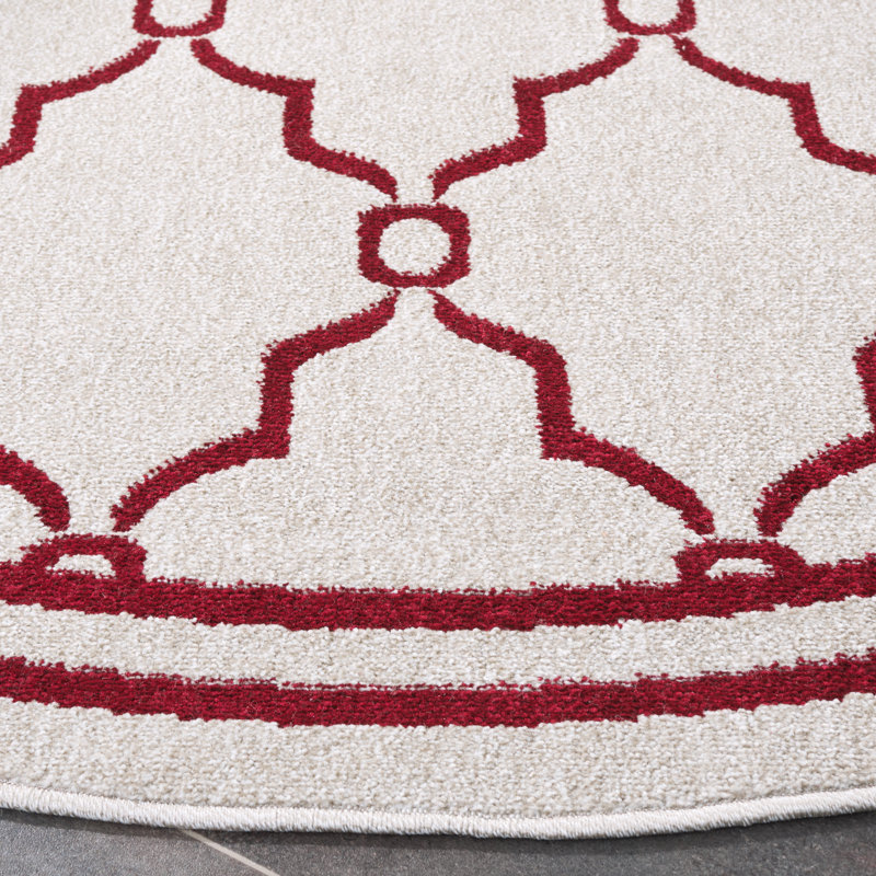 Amherst Performance Geometric Rug, Round 7'
