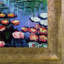 "Water Lilies" (rose), reproduction d'art sur toile-1200442789-1200444137