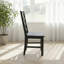 ENSEMBLE DE 2 CHAISE LATÉRALE EN BOIS REMINGTON À FINITION NOIRE, ENSEMBLE DE 2-2076121841