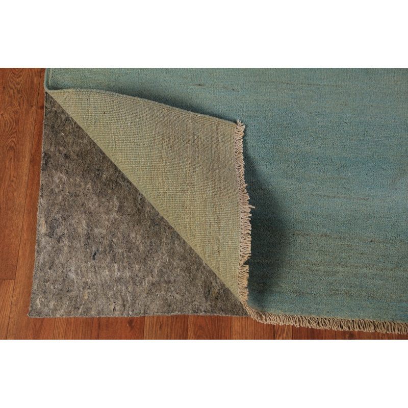 Tapis vert et bleu Gabbeh
