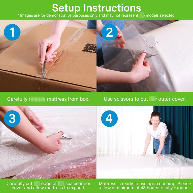 Matelas simple à ressorts ensachés de 6 pouces avec support avancé et emballage compressé pour une distribution efficace du corps.