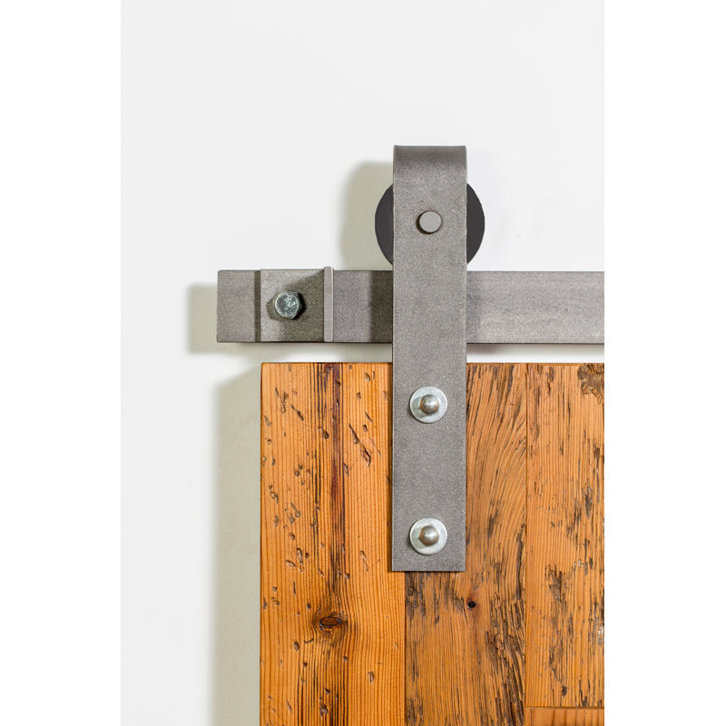 Ensemble de quincaillerie pour porte de grange simple 402, 96 po, Inachevé