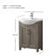 Ensemble de meuble-lavabo simple l 24 po Boesch-194688633