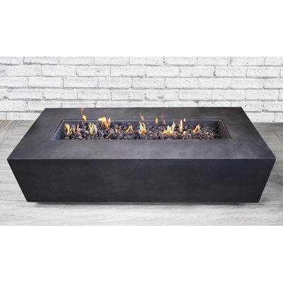 Rashid Rectangle Fire Pit Table