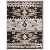 Tapis rectangulaire intérieur / extérieur Bennjamin