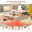 Lift Top Pedestal Coffee Table with Storage-2066691774