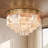 18 - Light 27.5" Lucent Flush Mount Chandelier-1347061858