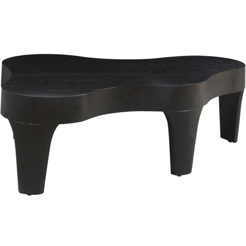 Table basse 4 pieds Oakley, Noir