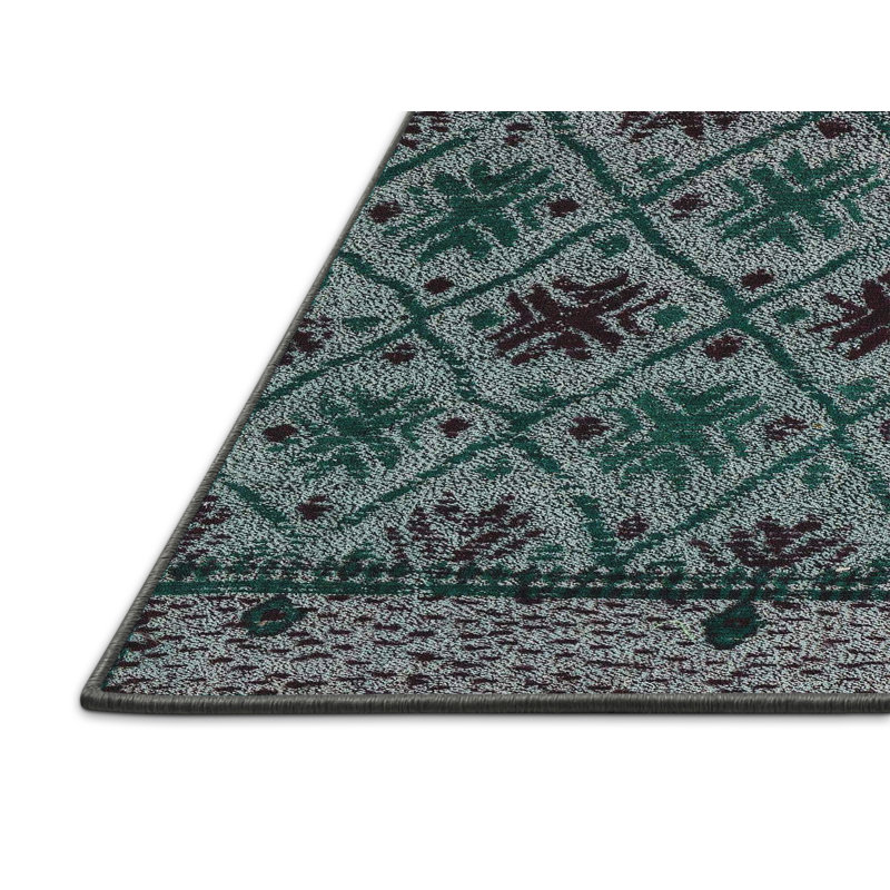 Abstract Indoor Rug, Rectangle 5' x 8'