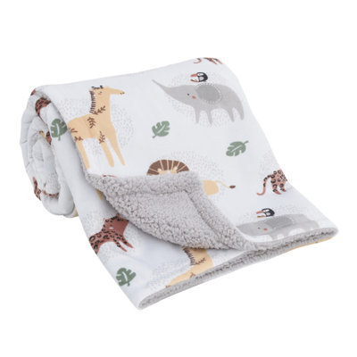 Couverture pour bébé en molleton Sara