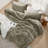 Coma Inducer Bae, She Thick Duvet Cover Set - Silver Sage-107141006