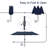 Hopkinton 13FT Rectangular Market Umbrella-934542033
