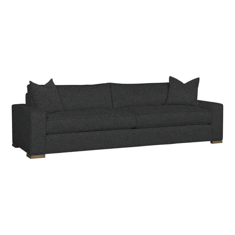 Paxton 109" Two Seat Extended Sofa, Ian Lagoon, Hampton