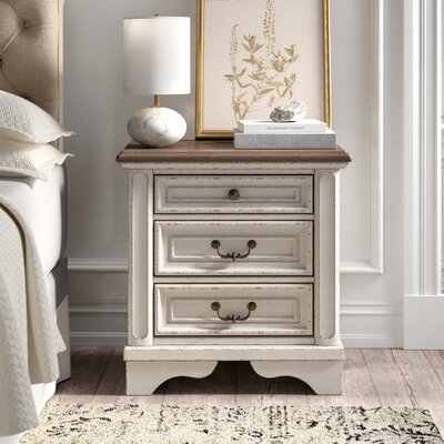 Kelly Clarkson Home Hayley Solid + Manufactured Wood Nightstand ...